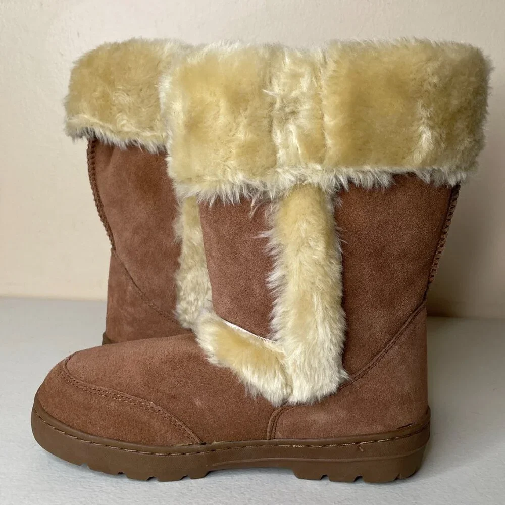 Style & Co Womens Witty Winter Faux Fur Boots Size 6